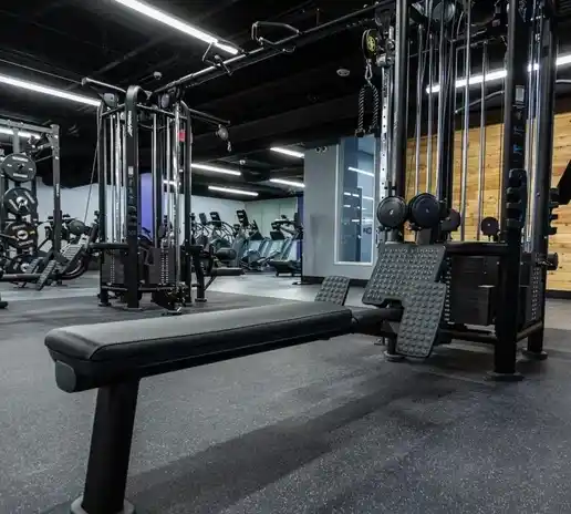 Enjoy premium fitness equipment with convenient access