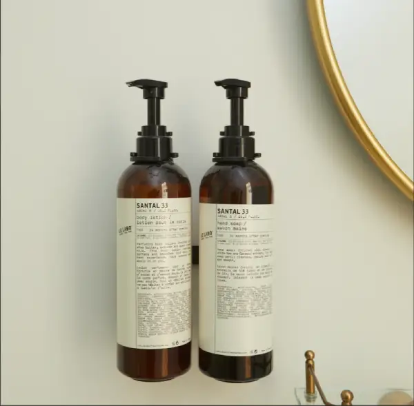 Luxury bath amenities in Granger Hotel San Diego suites